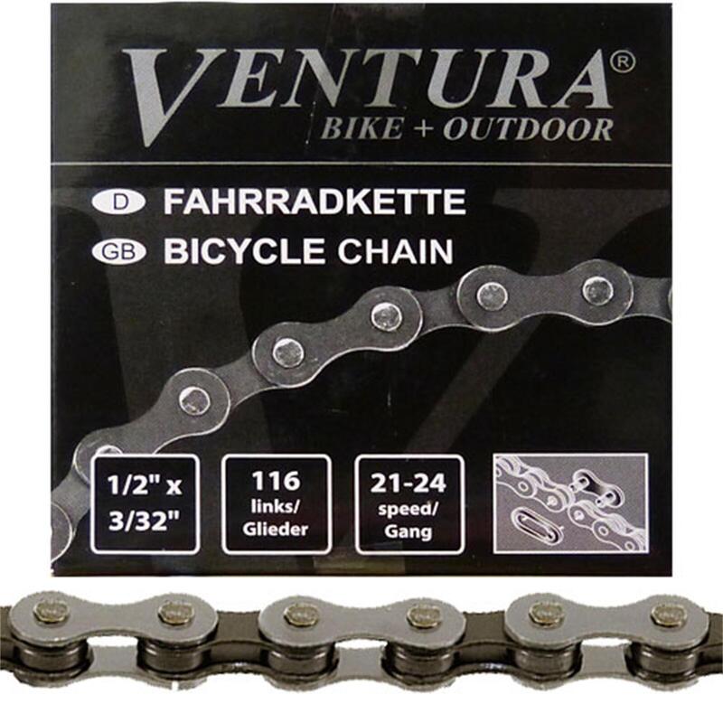 Chaîne de Vélo Ventura 8 Vitesses 116L Gris Marron      1700€    MESSINGSCHLAGER Chaîne de Vélo Ventura 8 Vitesses 116L Gris MarronVendu exclusivement en ligne   