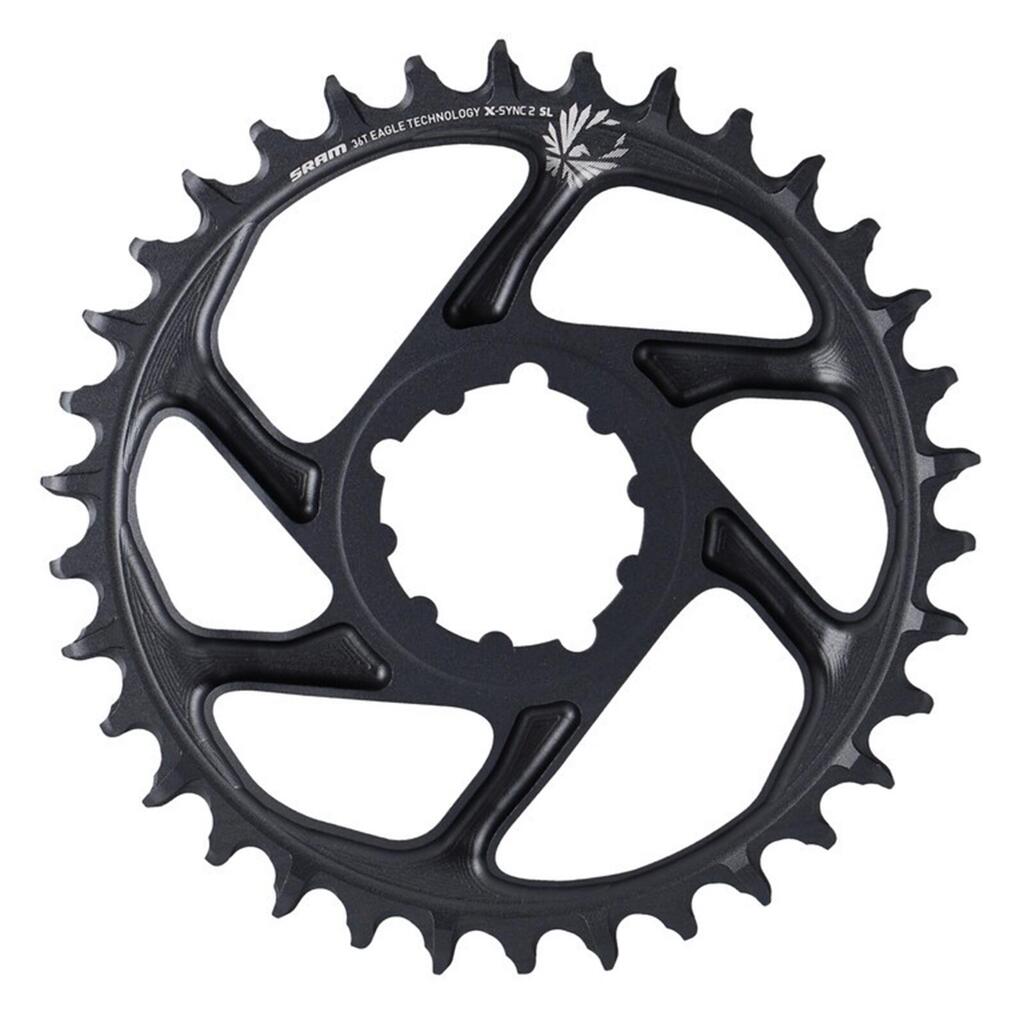 SRAM X-Sync2 SL Chainring 36T — Direct Mount Aluminium Lunar Grey.
