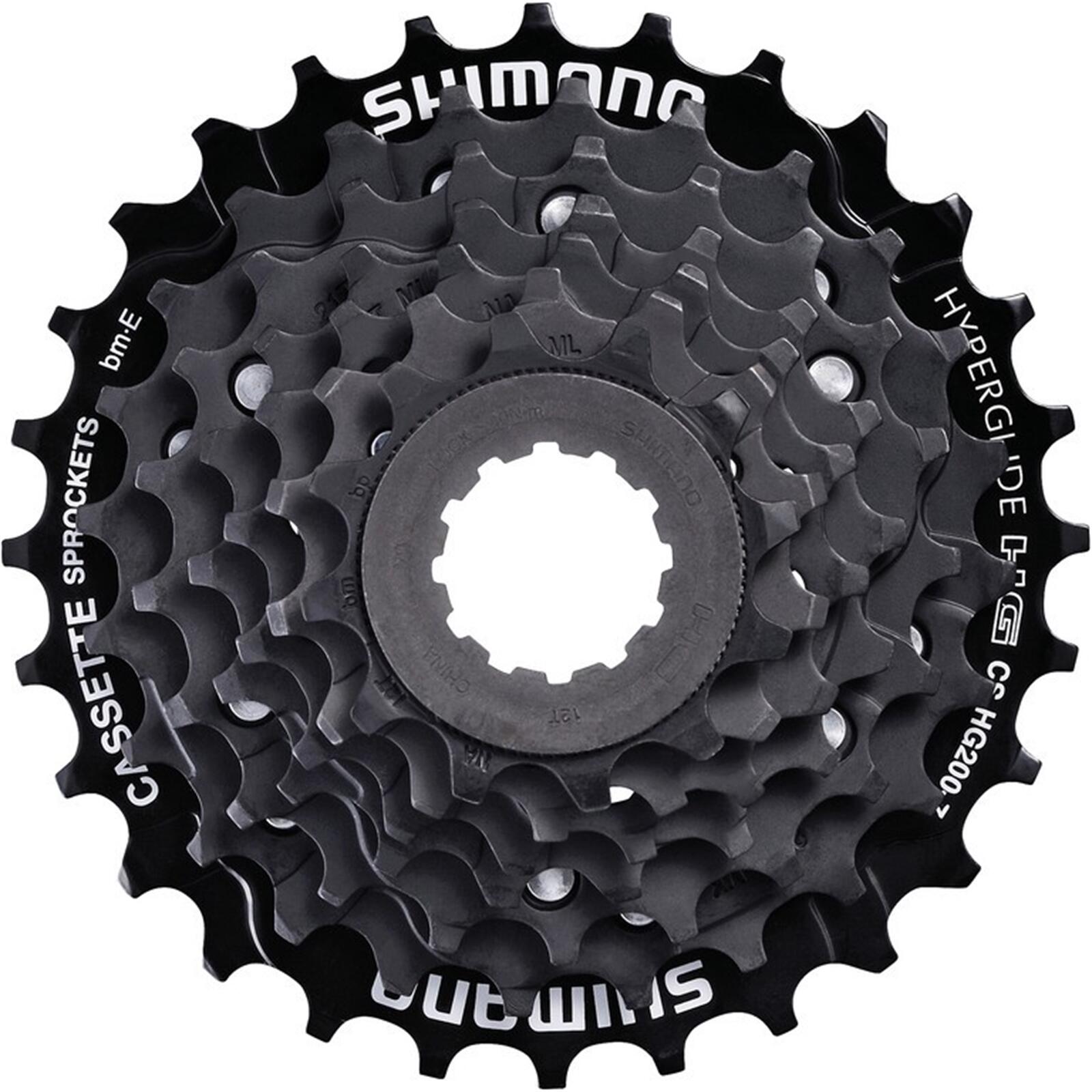 Shimano CSHG200 7-Speed Cassette 12-28 Zwart voor Fietsen 1/1