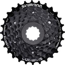 Cassette Shimano CSHG200 7 vitesses 12-28 noire pour vélos