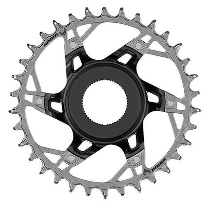Sram Kettenblatt T-Type XX, 12-f. 34 Z.,sw/silber,Alu, DM, für Brose