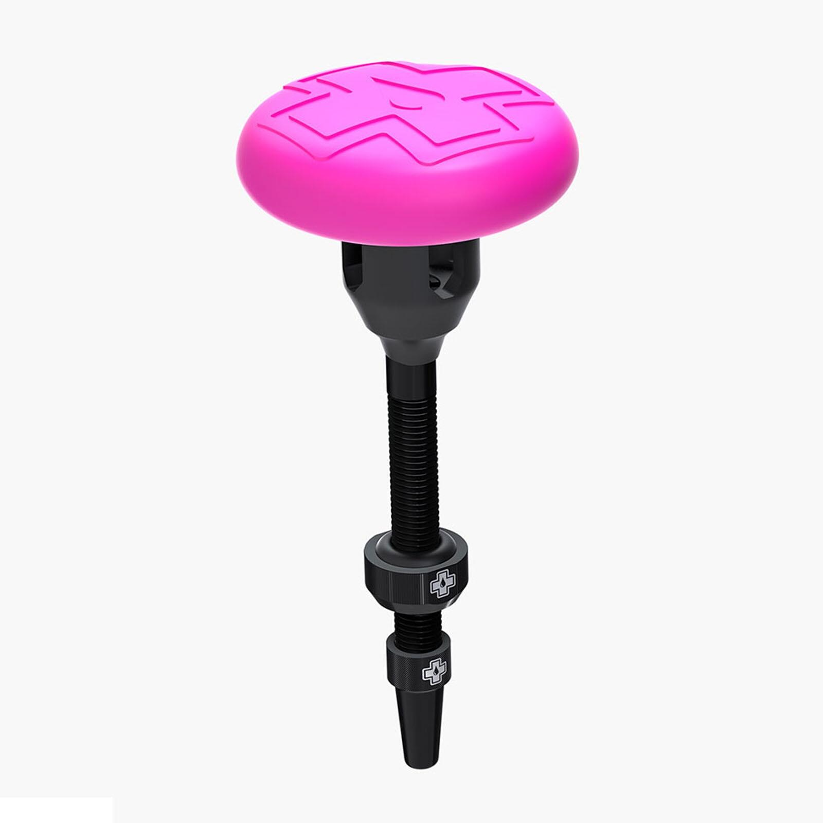 MUC-OFF Muc Off Fahrradventil Tubeless Tag Holder & 44 mm Valve Kit, Schwarz