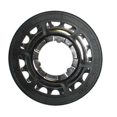 Shimano Steck-Zahnkranz Alfine 18 Zähne. 1/2X3/32. silber