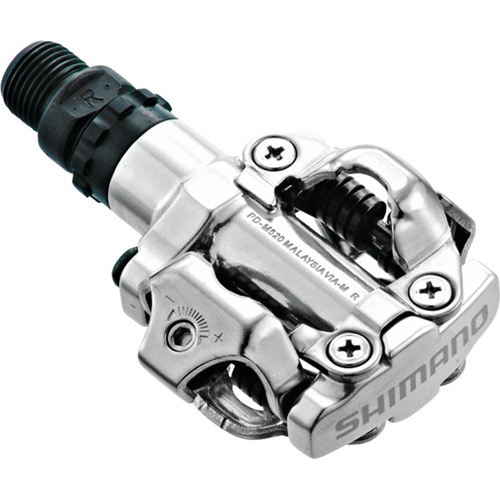 SHIMANO Automatische mountainbikepedalen met schoenplaatjes Shimano M520 SPD