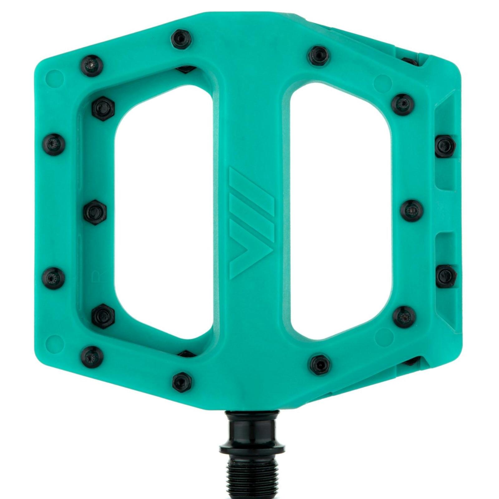 Paire de Pédales Plates DMR V11 Turquoise 2/5