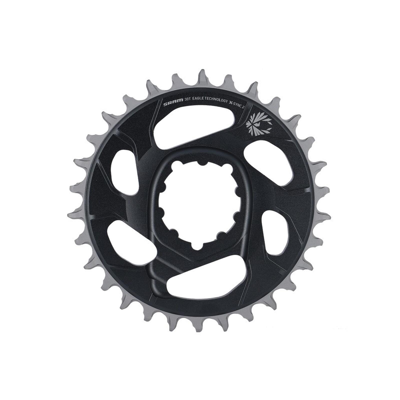SRAM Ingranaggio X-Sync 2 Eagle - Offset 4mm - Grigio Luna - 30 Denti