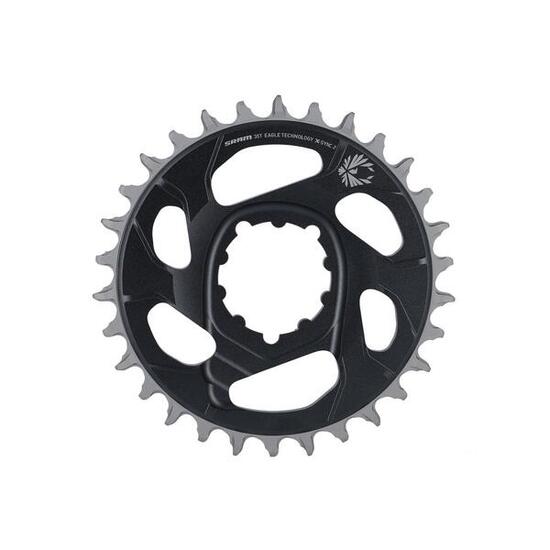 Kettingring X-Sync 2 Eagle - Offset 4mm - Maan Grijs - 30 Tanden