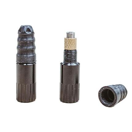 Schwalbe Ventil-Adapter MaxFlow SV mit Kappe, Paar, schwarz