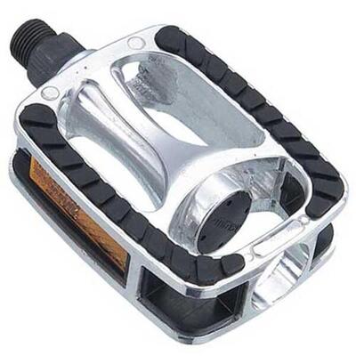 Marwi Trekkingpedale SP-811 Aluminium. Antirutsch. silber
