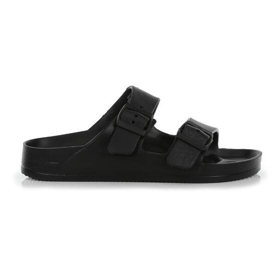 Regatta Brooklyn Herren-Badesandalen, Schwarz