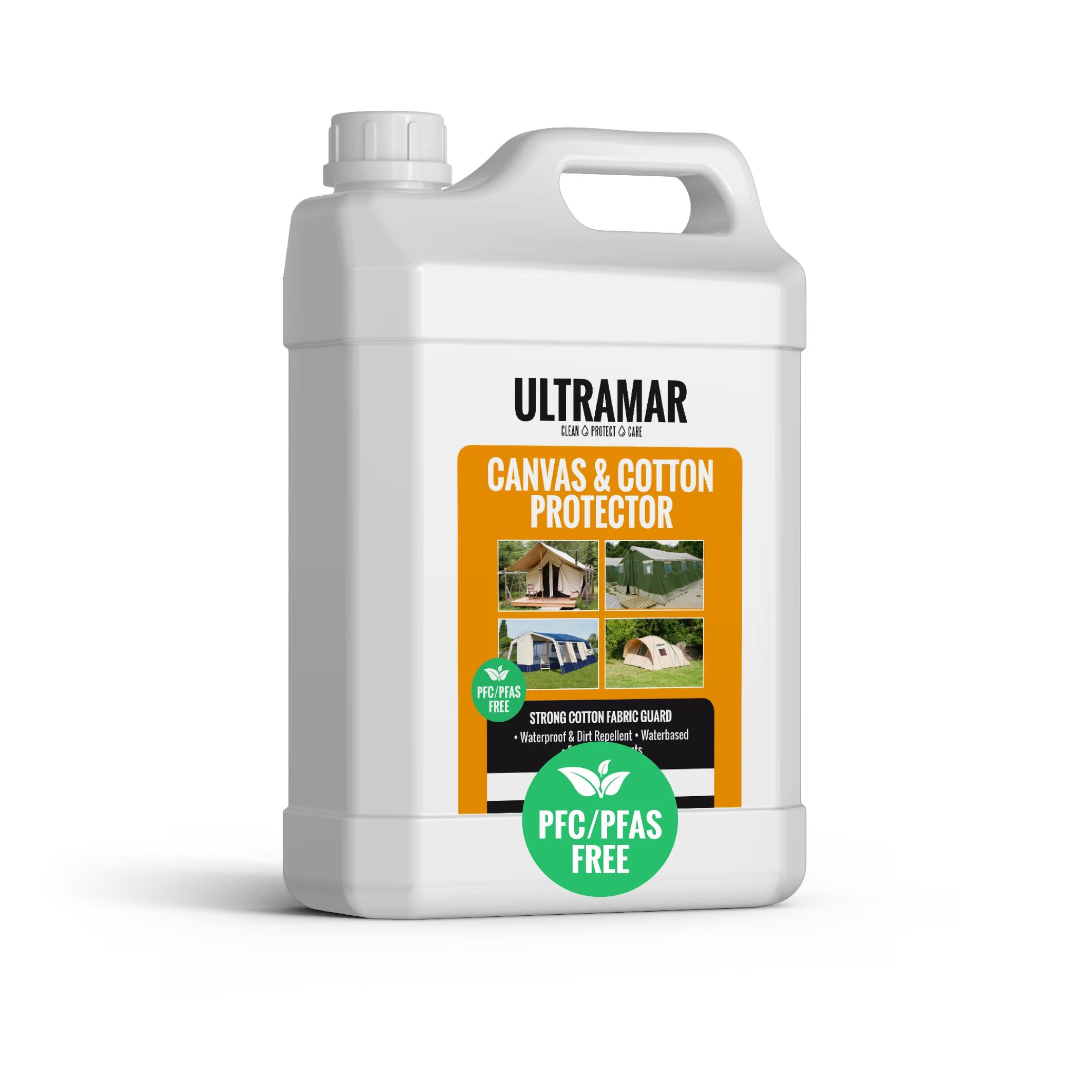 ULTRAMAR Ultramar - Impregneermiddel voor katoen: Canvas & Cotton Protector - 5 L