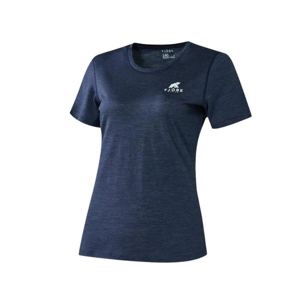 Merino-trekking-T-shirt voor dames 2/3