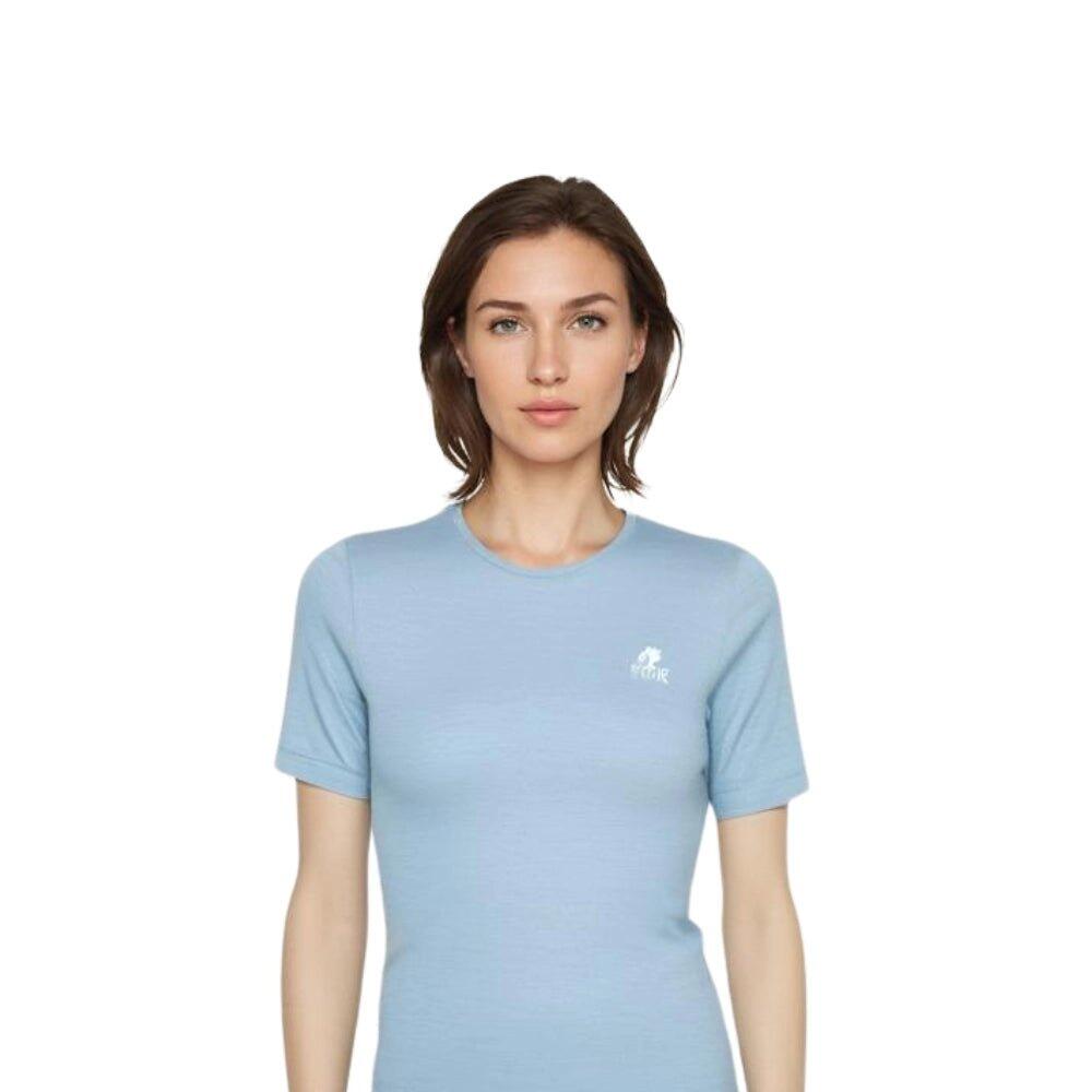 FJORK MERINO Merino-trekking-T-shirt voor dames
