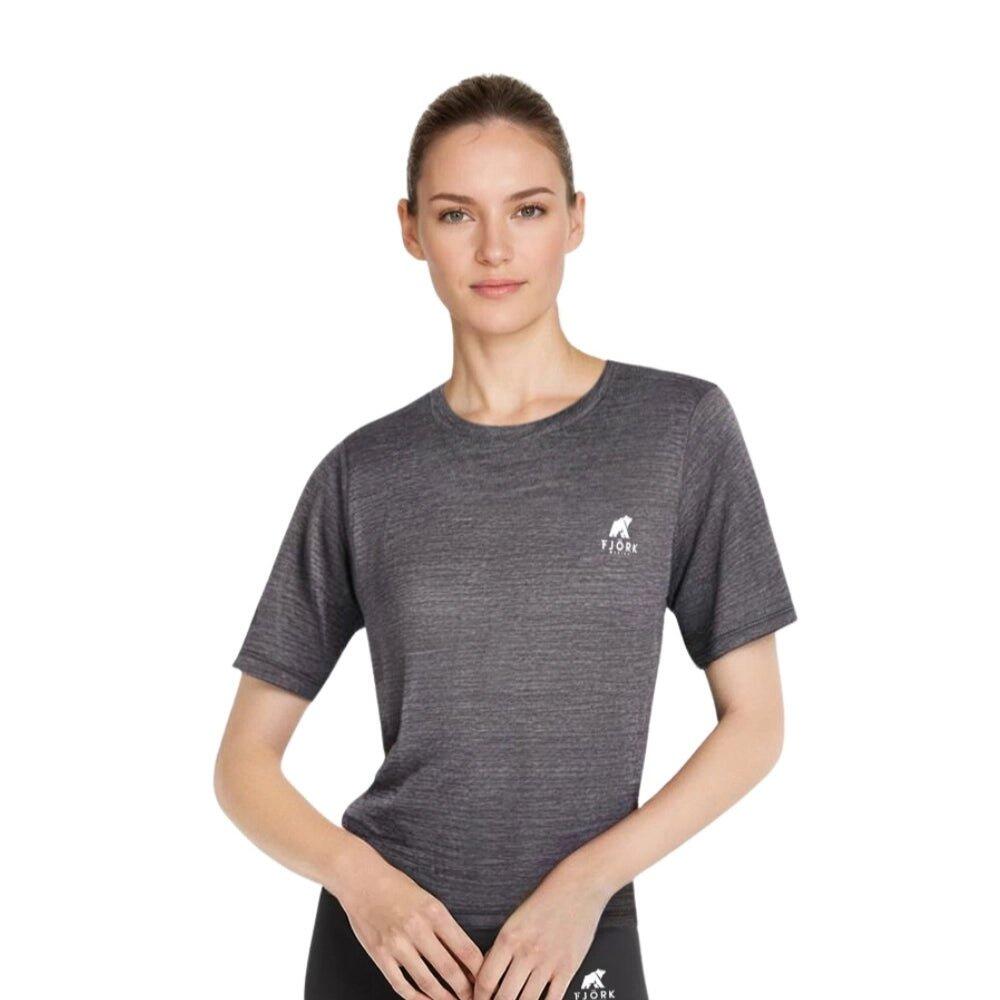 FJORK MERINO Merino-trekking-T-shirt voor dames