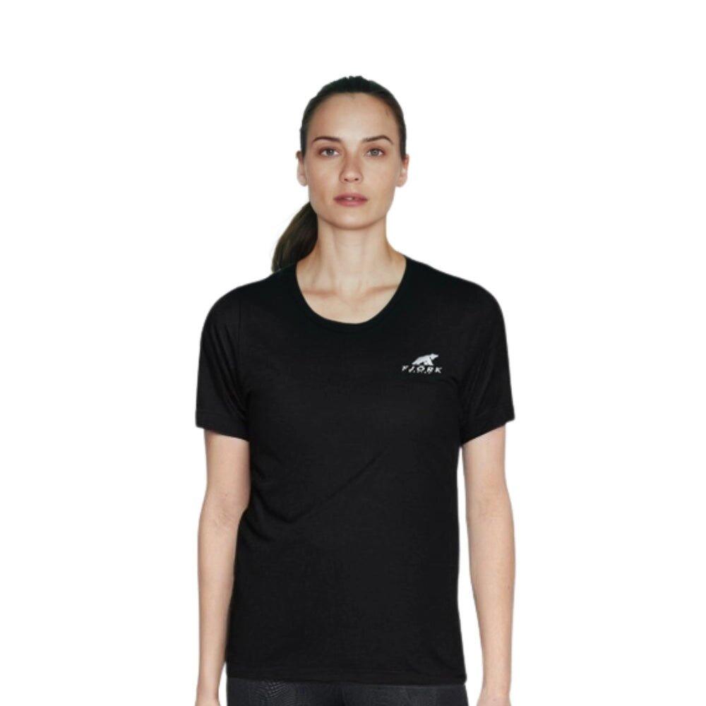 Merino-Trekking-T-Shirt für Damen 3/4