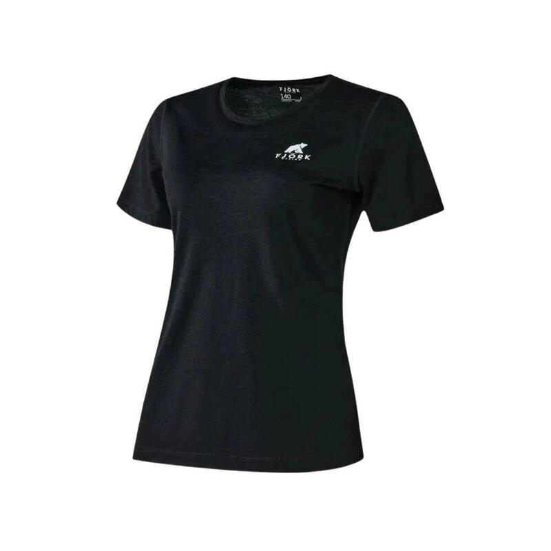 T-shirt de trekking en mérinos Femme