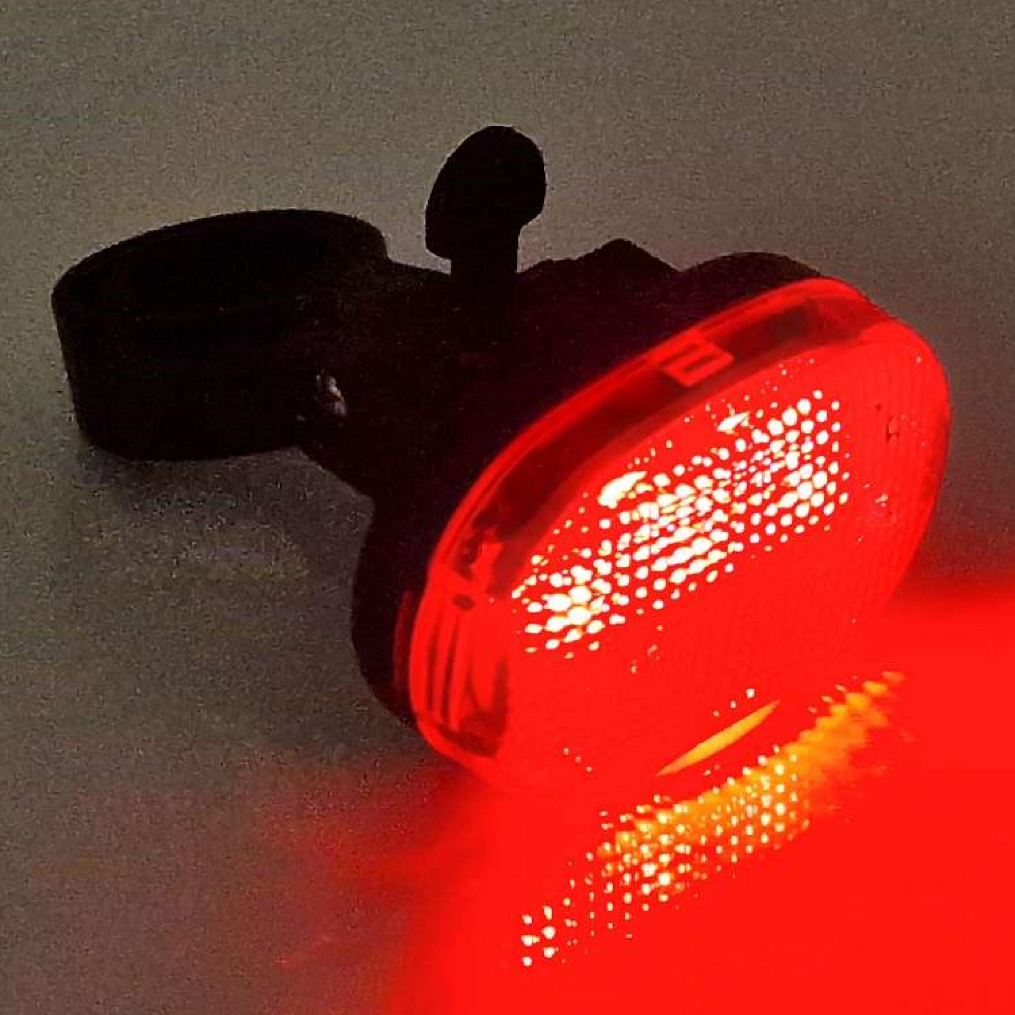 Superbright 3 x Red SMD LEDs AAA Battery Rear Bike/Bicycle Light 5/8