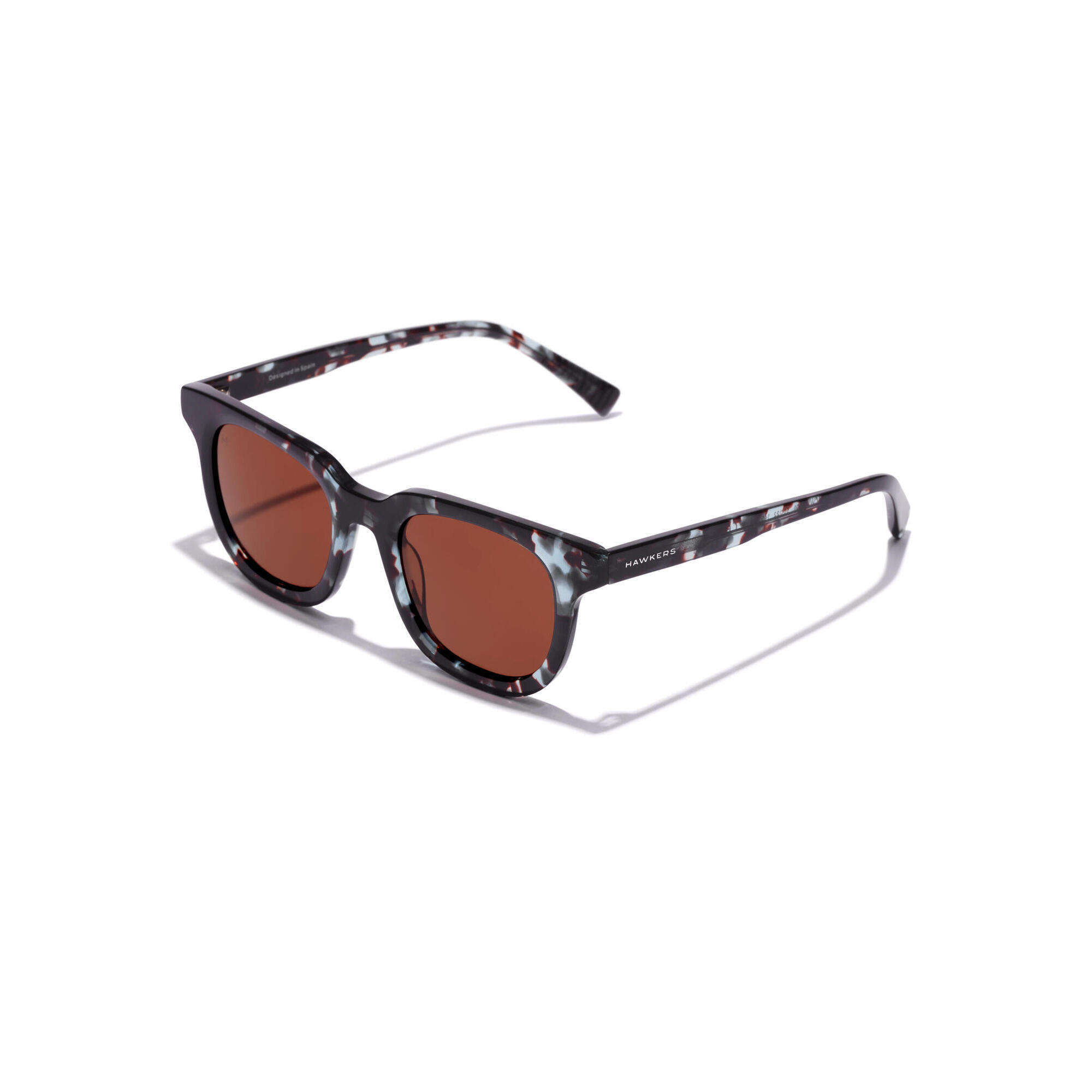 Hawkers - Hawkers - Lunettes De Soleil Pour Homme Et Femme Oasis - Blue Carey Brown - Lunettes De Soleil - Marron - Taille Unique - Decathlon