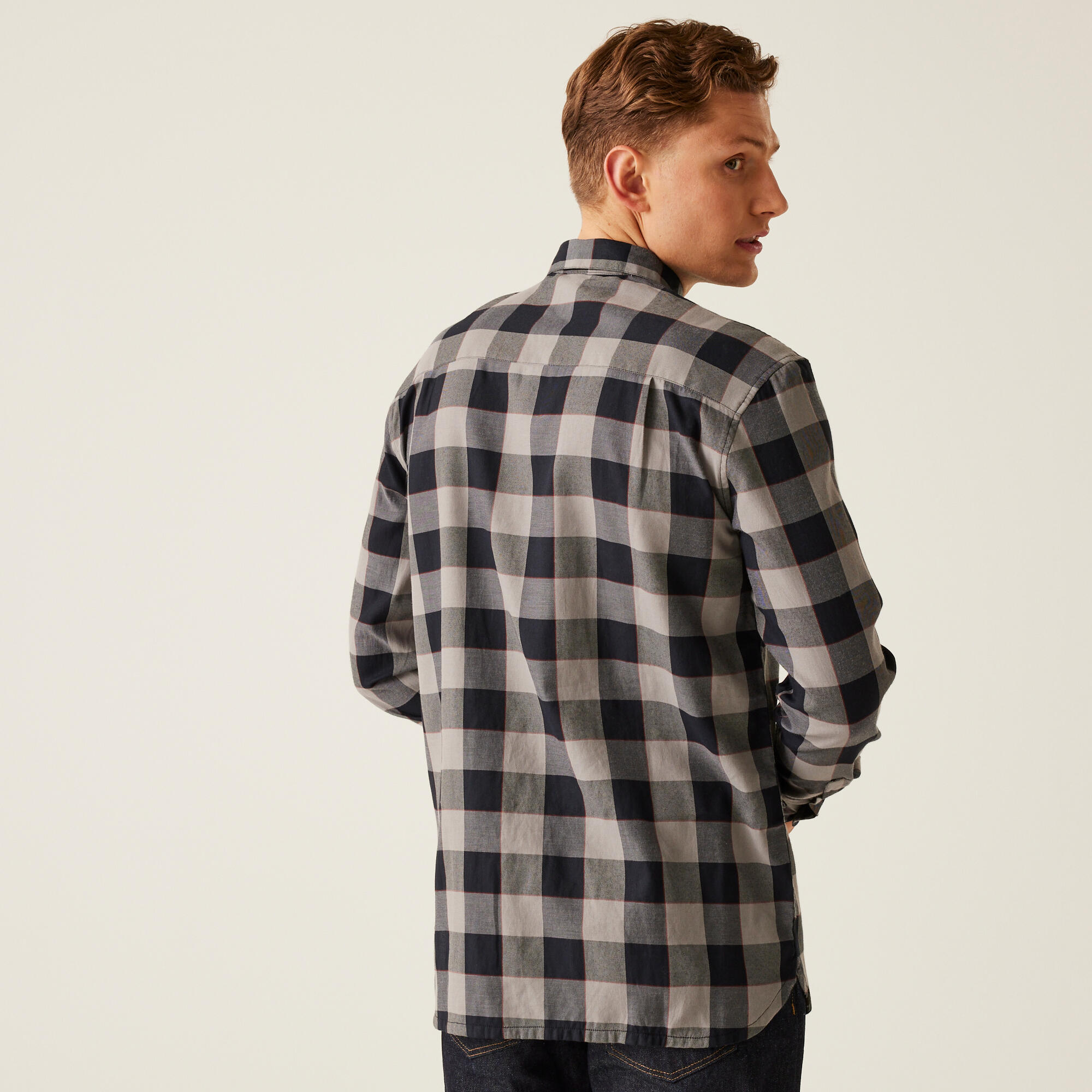 Camisa Senderismo Hombre 100% Algodón Regatta Lance 2/7