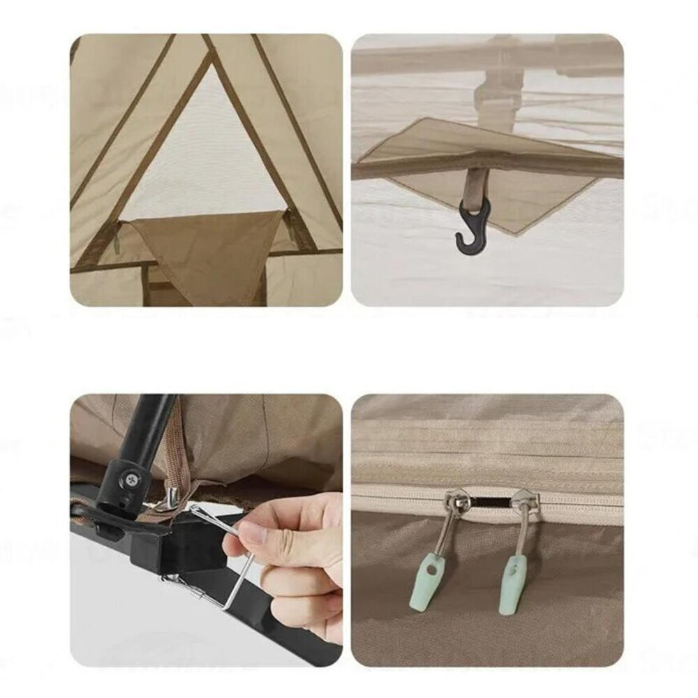 Tienda NatureHike Type A Sobre Suelo para 2 personas con cama 3/5