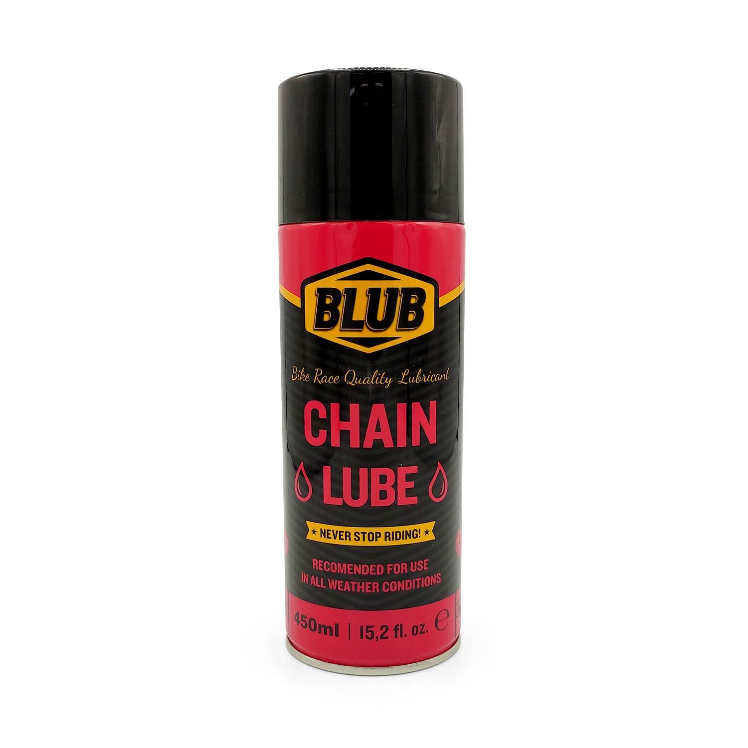 BLUB BLUB Chain Lube 450ml | Lubricante Cadena Bicicleta Spray | grasa cadena bici
