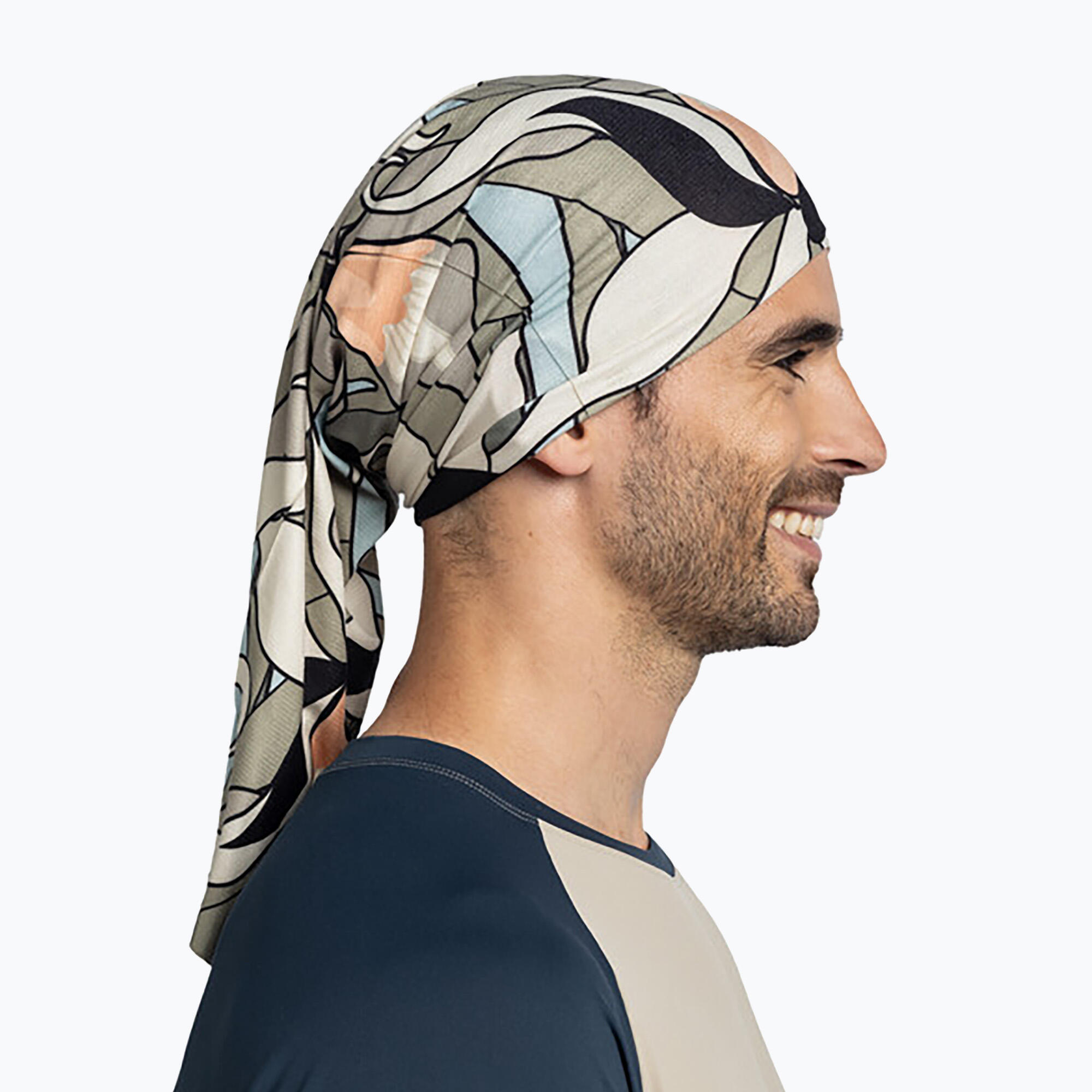 Braga de cuello CoolNet UV® Insect Shield Unisex Buff Verde 3/7