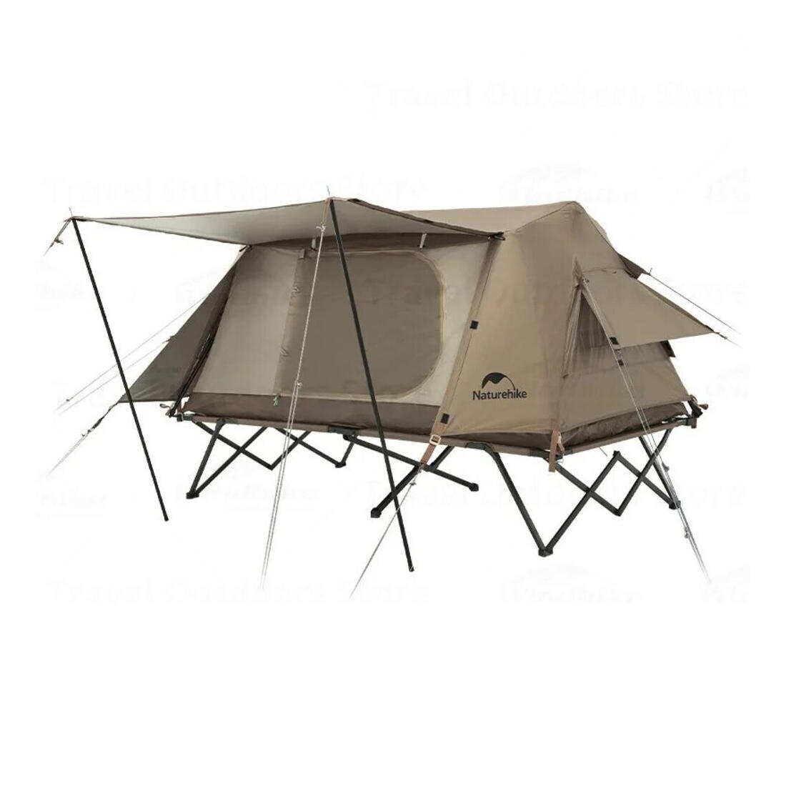 Tienda NatureHike Type A Sobre Suelo para 1 persona con cama 3/4