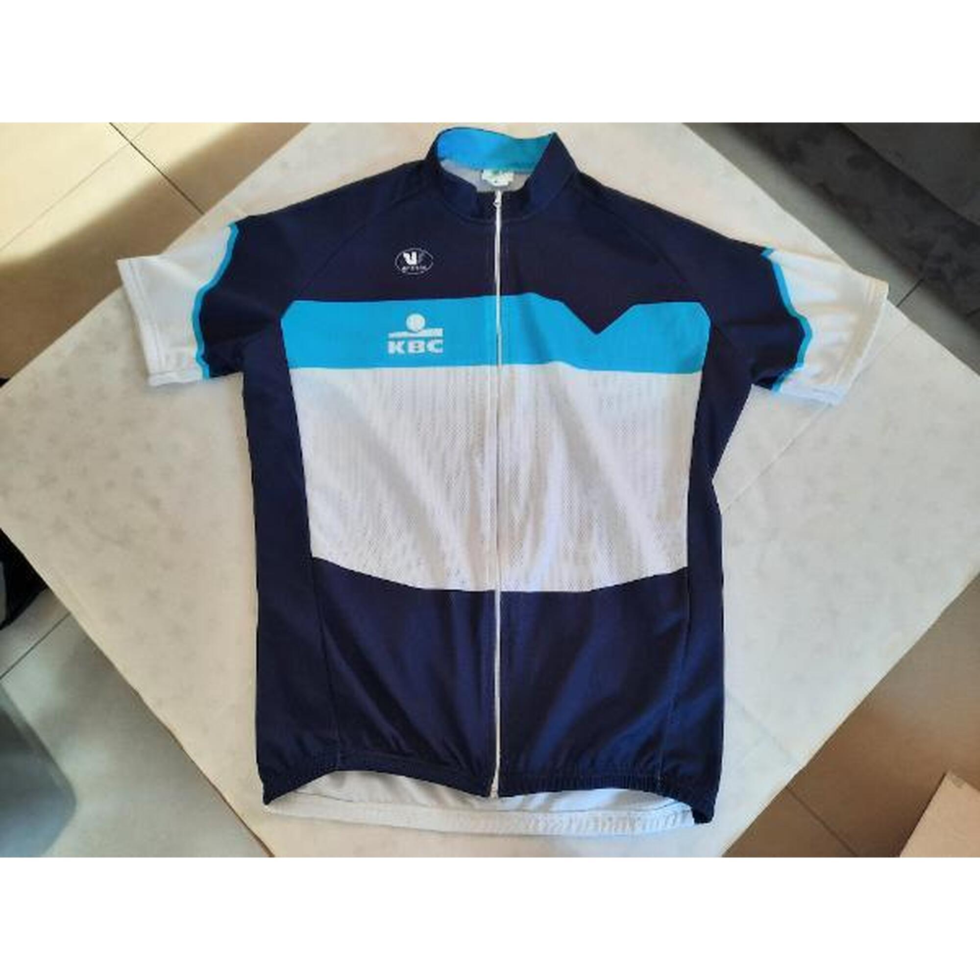 Maillot Cycliste Belgium Cup Cecemel Team Vermarc - Taille S (2-46), Noir/jaune, état Impeccable