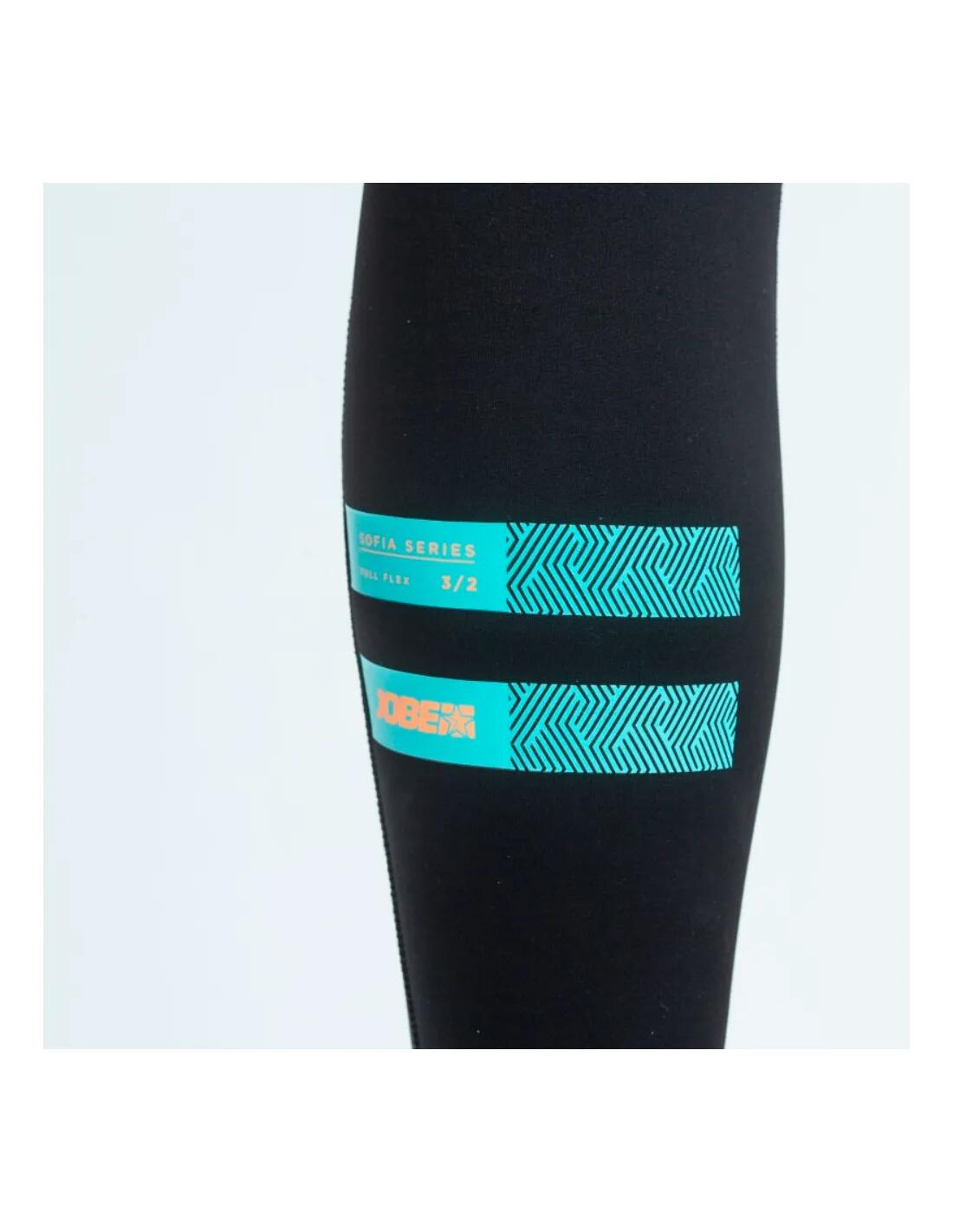 Dames wetsuit Jobe Sports Sofia Chestzip 4/6