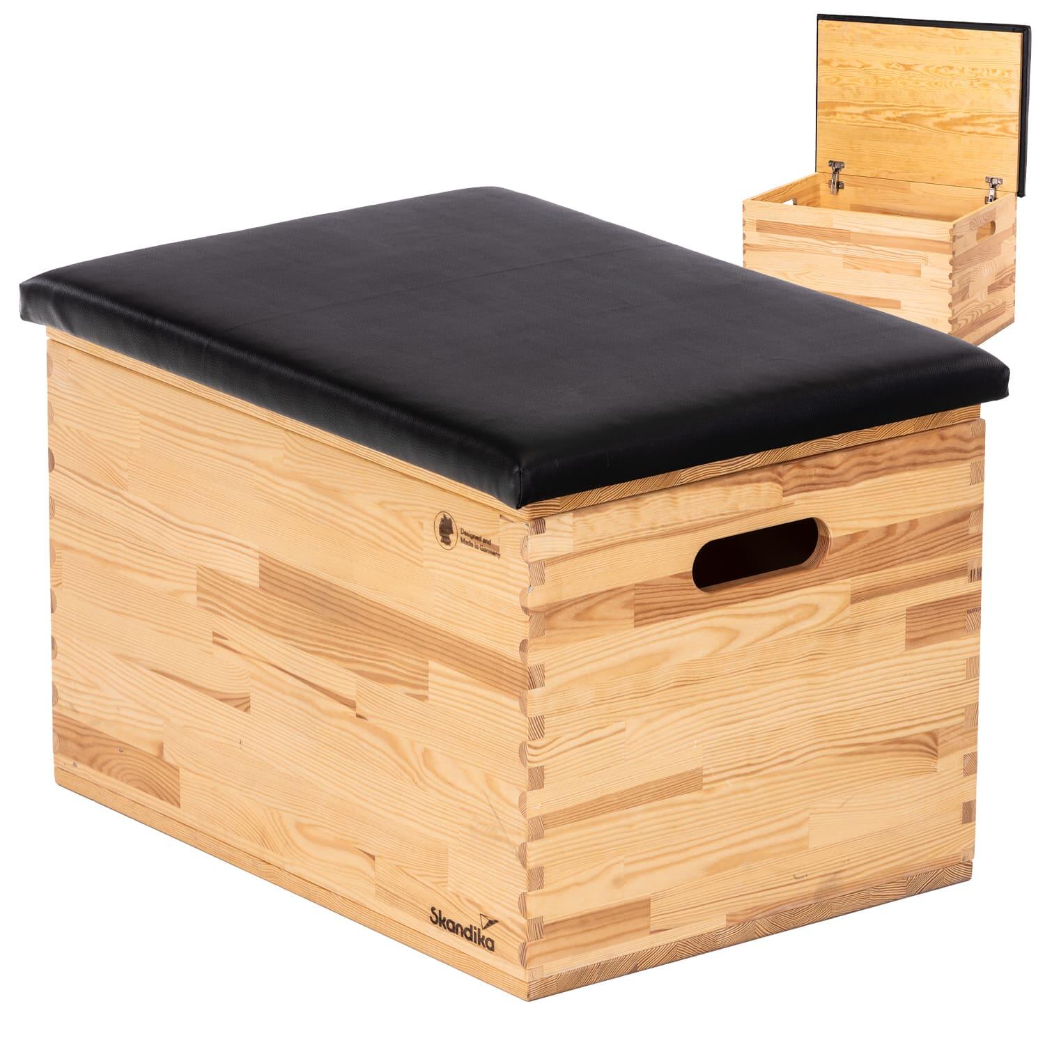 SKANDIKA Plyo box Vira z masivního dřeva
