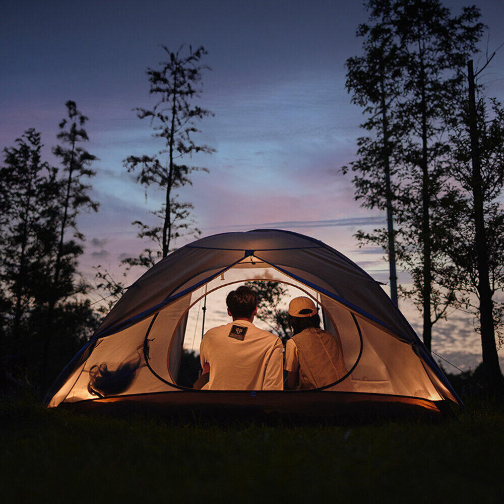 Tenda Trekking Yunchuan 3 Posti Marrone 6/7