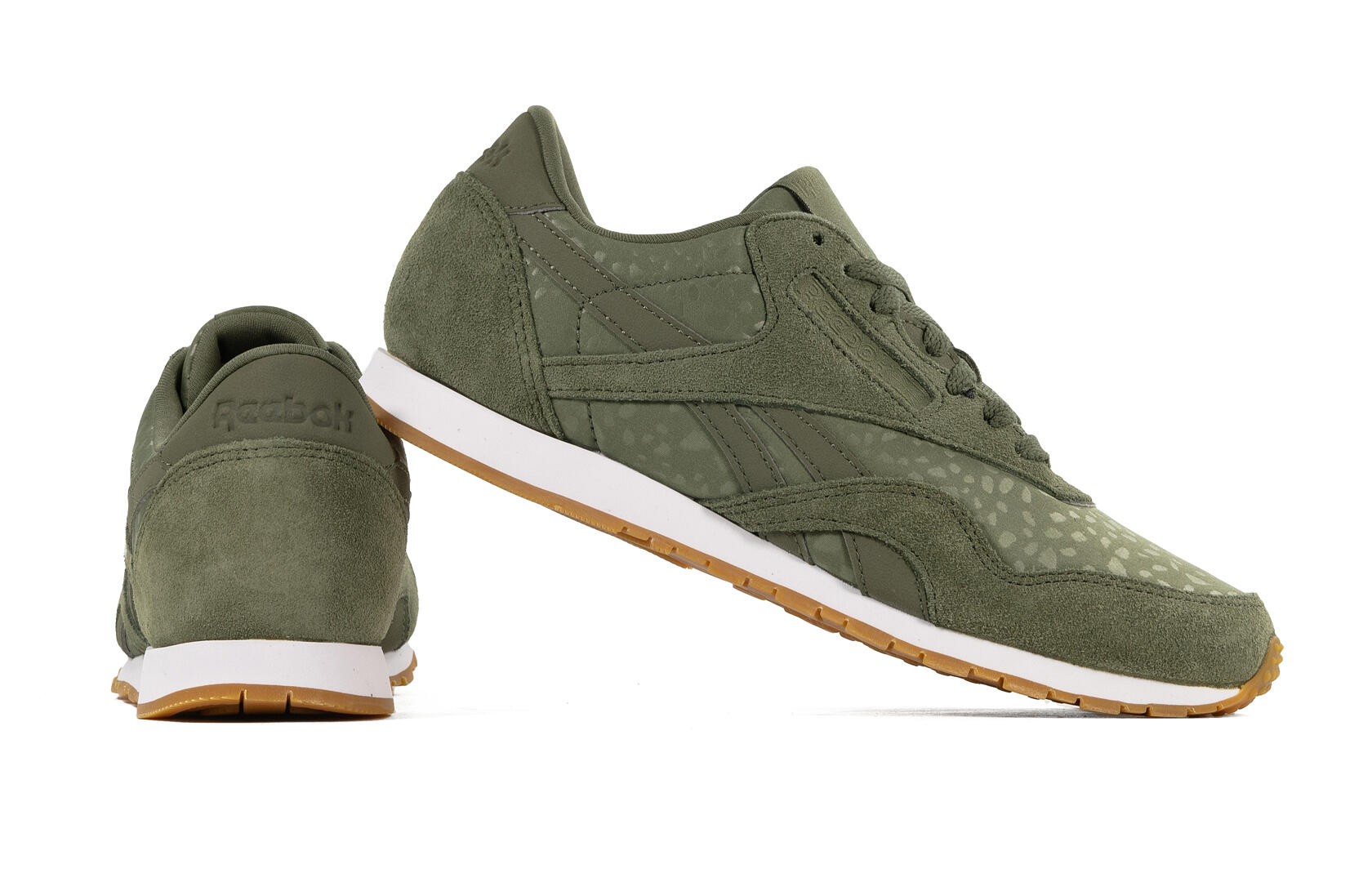 Buty na co dzień damskie REEBOK CL NYLON SLIM TXT L skóra 3/4