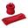 Halteres Pesos de Tornozelo e Pulso em Neoprene INDIGO 2*0,3 kg Vermelho
