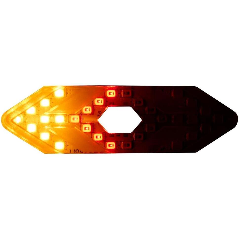 Lampka rowerowa Dunlop z sygnalizatorem