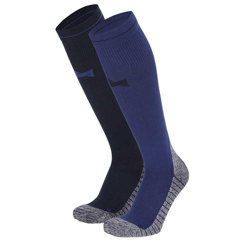 Xtreme Sockswear   - Xtreme Chaussettes De Compression De Course À Pied 2 Paires Multicolore Blue - Chaussettes De Compression - Bleu - 42/45 - Decathlon