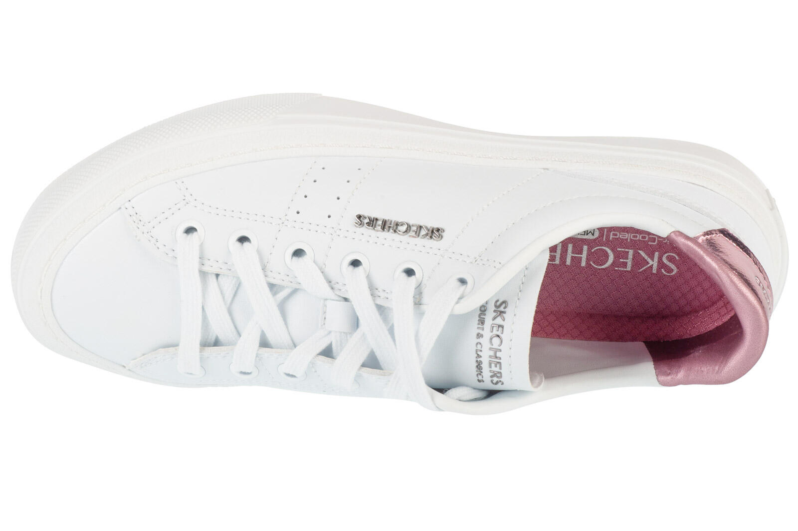Chaussures Femmes Skechers Selene Sophisticated Style blanc 3/4