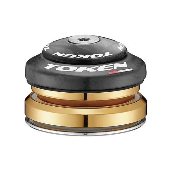 Token Steuersatz Omega C-Serie AHead 1 1/8" Taper 1 1/4 sz/Carbon (42/47) TBT