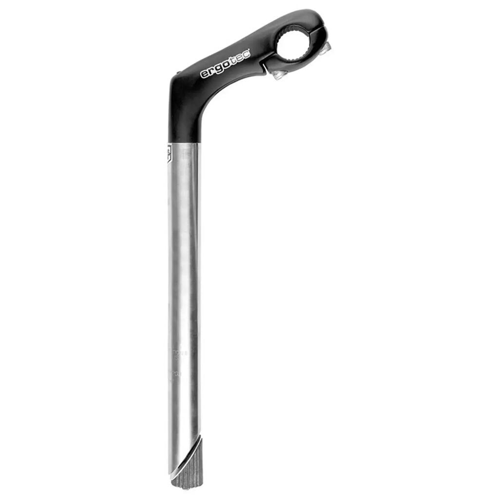 Plunger stem Ergotec kobra 25.4/25.4 90 mm 300 mmaluminium/inoxydable/argent