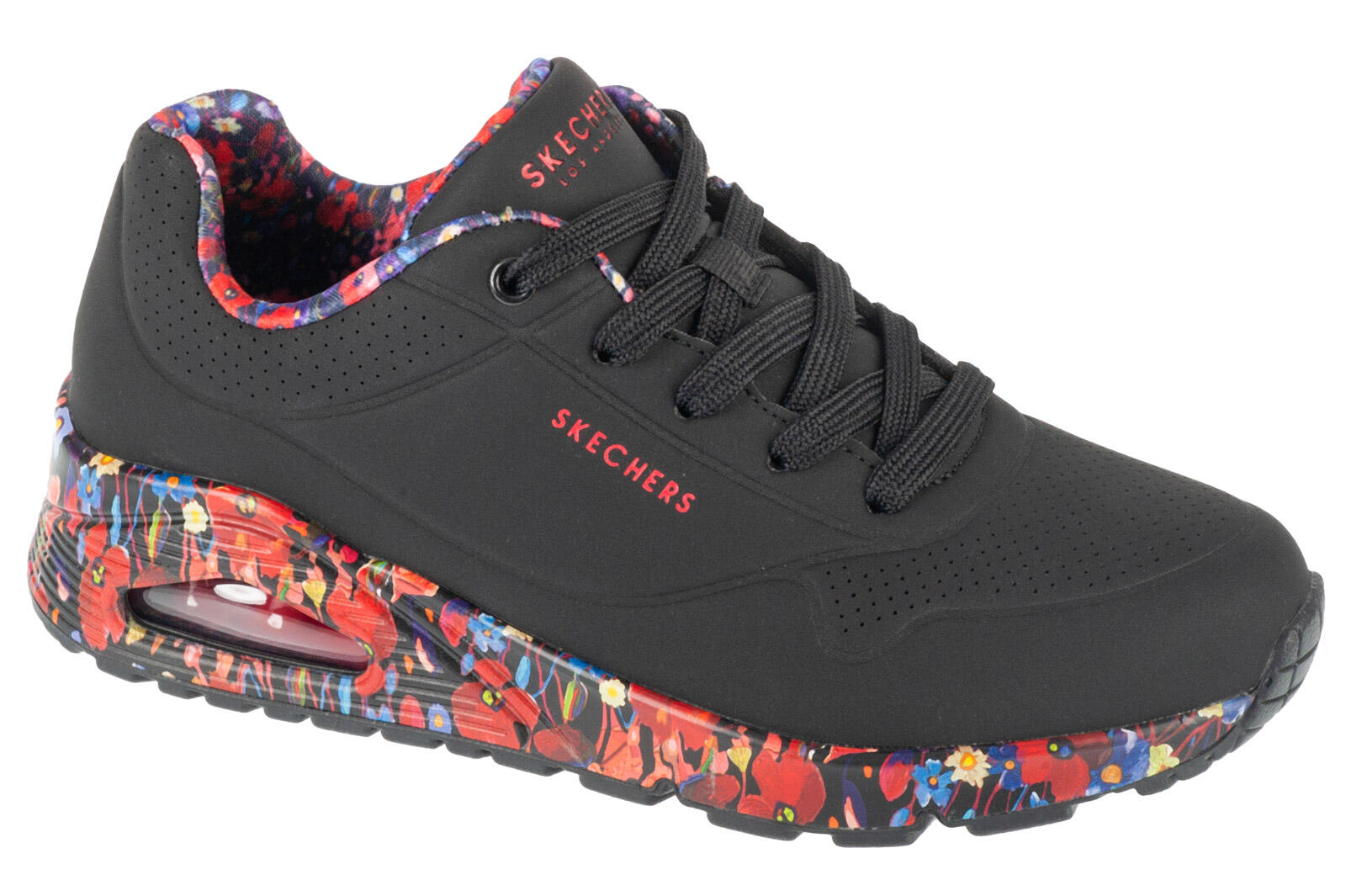 SKECHERS Skecher UNO Majestic Garden Sneakers Damen 155583 BKMT Mehrfarbig