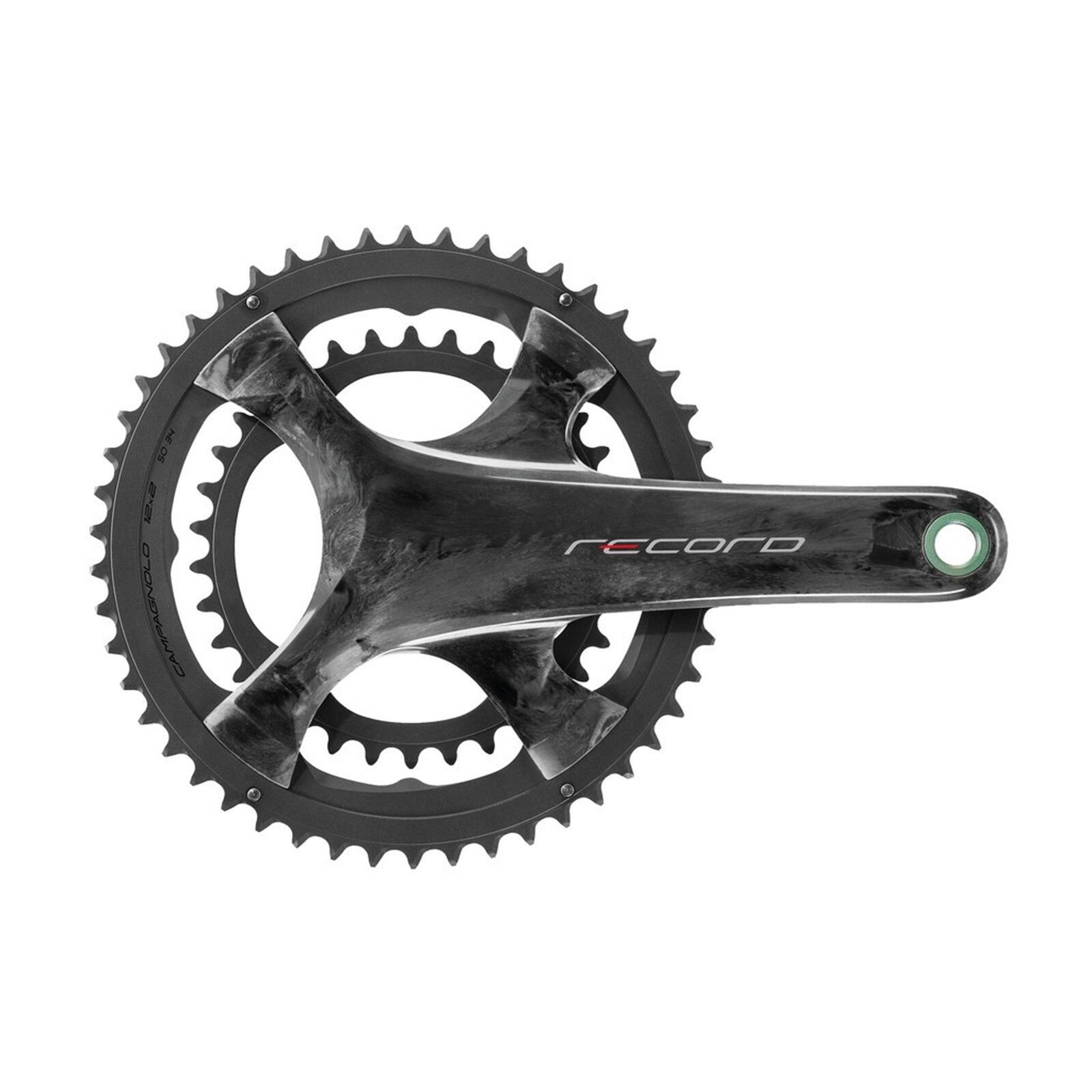 Kompaktowy mechanizm korbowy Campagnolo Record Ultra Torque 34x50T 12V