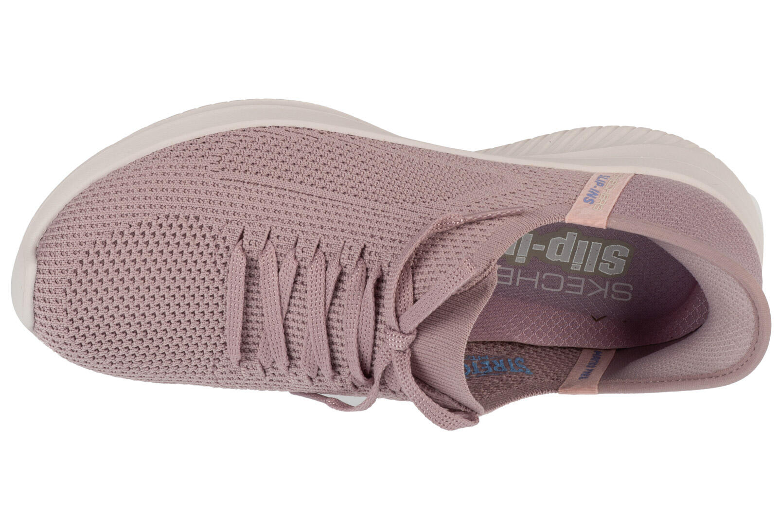 Chaussures Femmes Skechers Slipins Ultra Flex 30 Elevated Motion rose 3/4