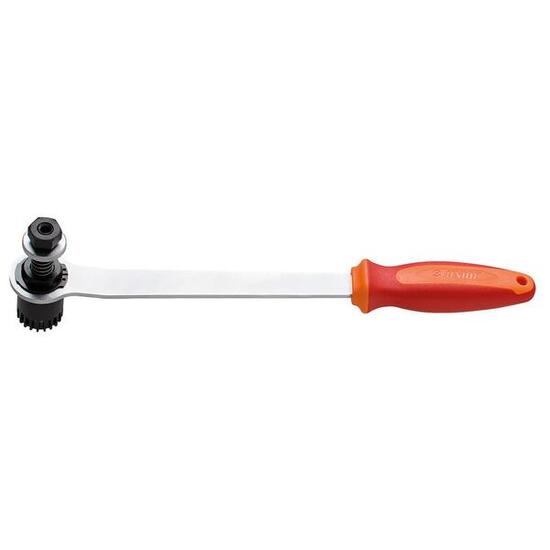 Unior Tretlagerschlüssel mit Griff rot f. Shimano Octalink+Isis,1671.8/2BI-US