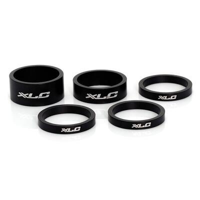 Set van 5 xlc stuurafstandhouders mat zwart