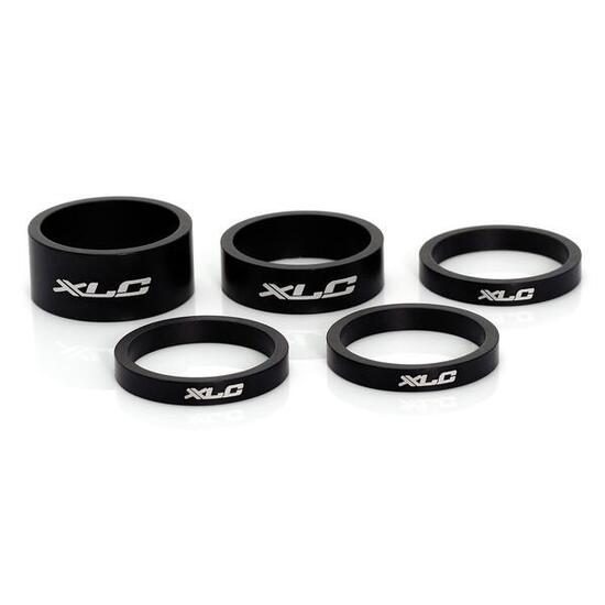 SET DE 5 ENTRETOISES DE DIRECTION XLC NOIR MAT