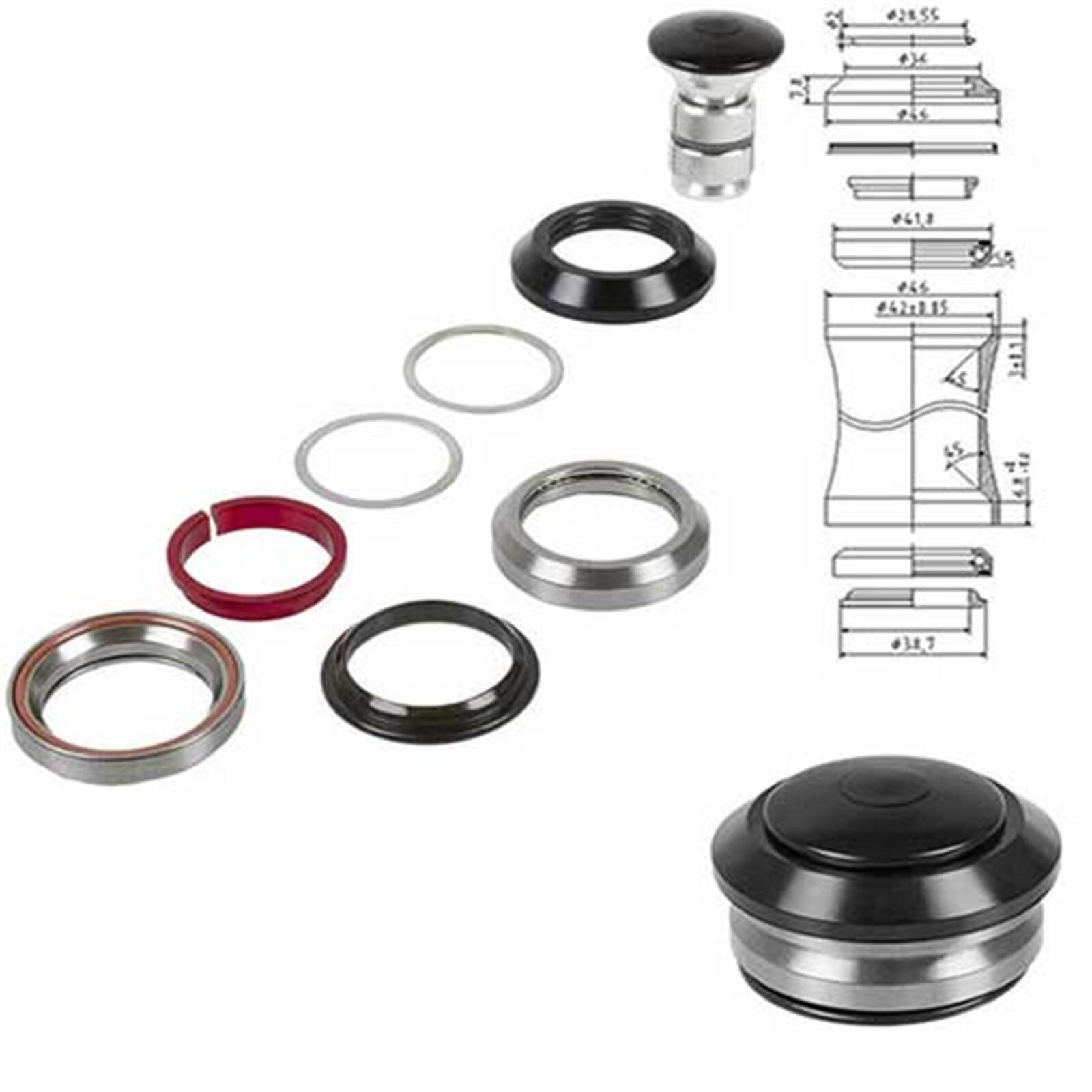 Neco zintegrowane headset 1 1/8