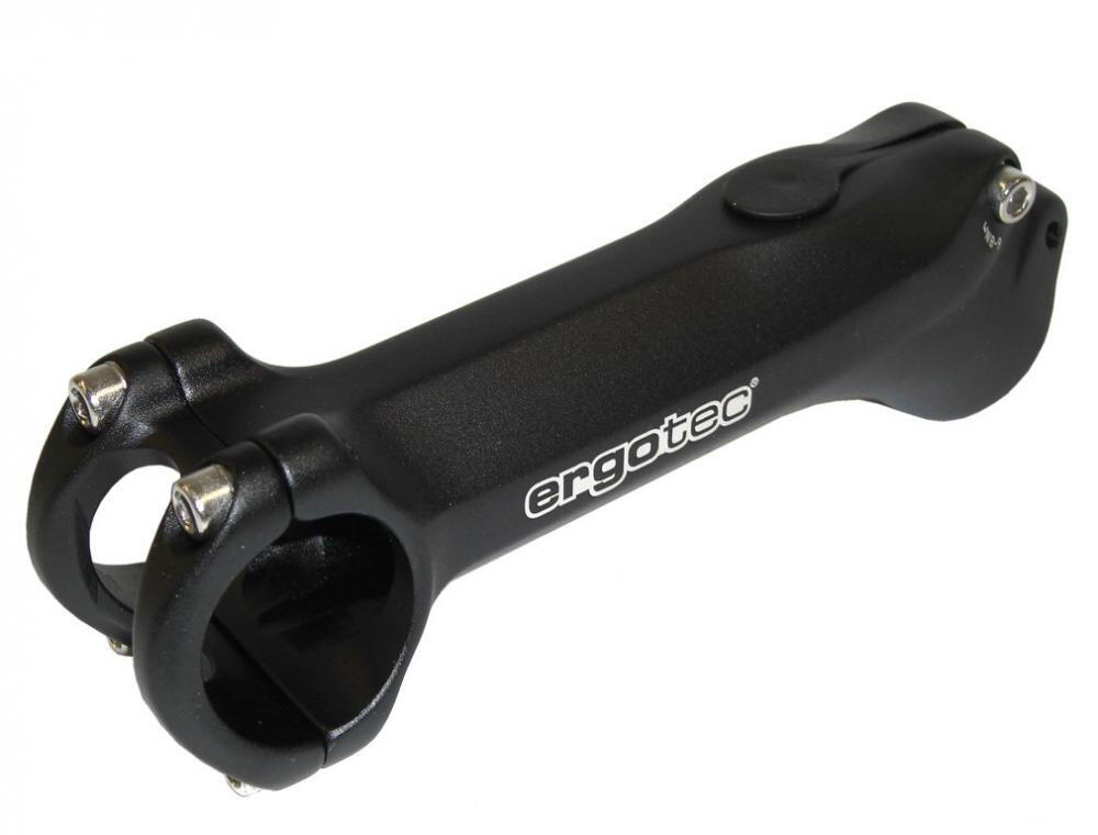 Ergotec A-Head Vorbau High Charisma Alu, schwarz, 1 1/8", Ø 31,8mm,110mm,45° 2/3