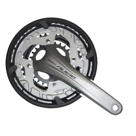 Shimano KRG Alivio FC-T4060 9-f., 22/32/44Z,175mm, si,2-teil.,m. KSS