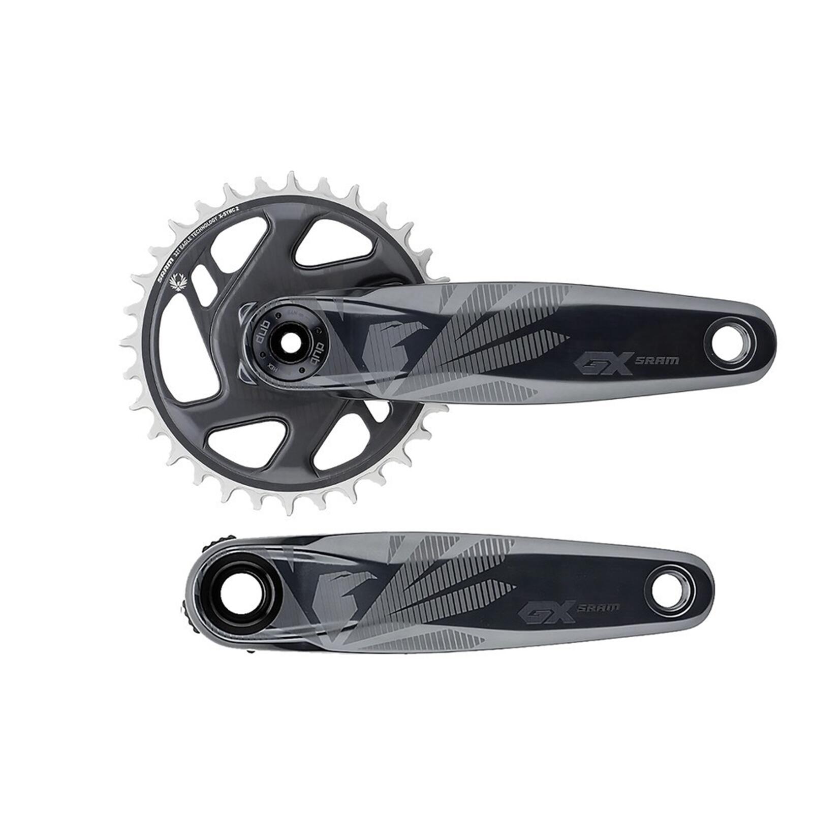 Sram - Pédalier Gx Eagle Boost - Noir/gris - Manivelle - Noir - Taille Unique - Decathlon