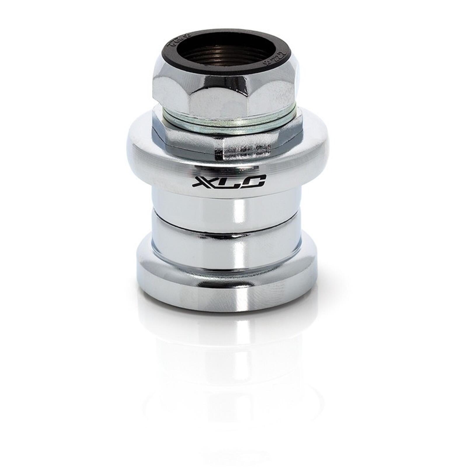 Chromowany zestaw słuchawkowy XLC HS-S01