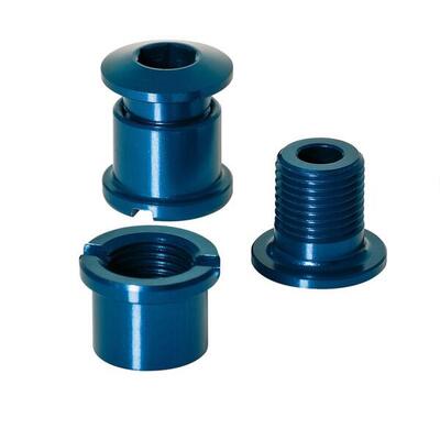 XLC Kettenblattschraube 5er Set. blau